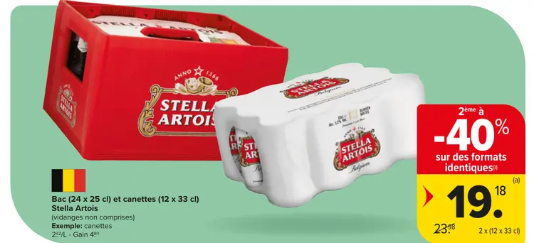 Offre: Stella Artois