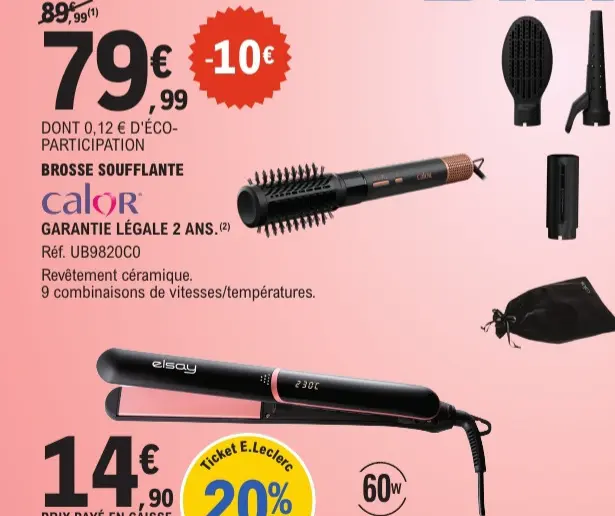 Promotie: Brosse soufflante