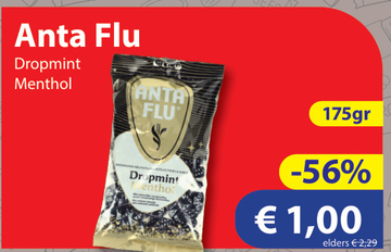 Aanbieding: Anta Flu Dropmint Menthol