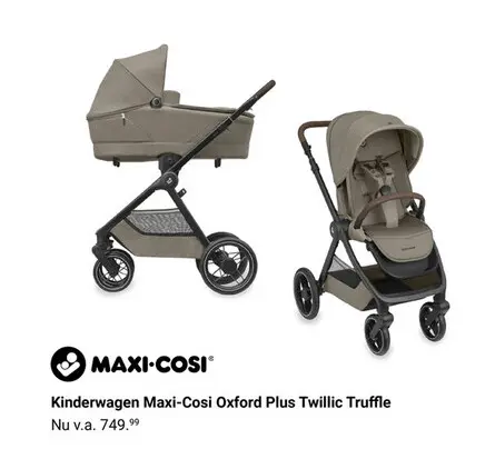 Aanbieding: Kinderwagen Maxi-Cosi Oxford Plus Twillic Truffle