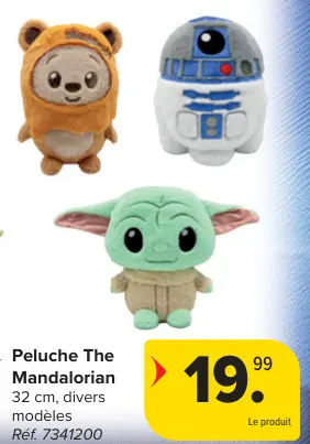 Offre: Peluche The Mandalorian