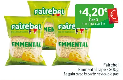 Offre: Emmental râpé