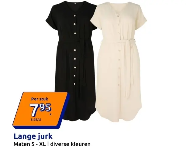 Aanbieding: Lange jurk