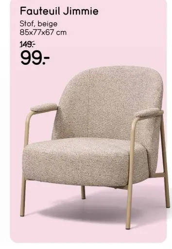 Aanbieding: Fauteuil Jimmie
