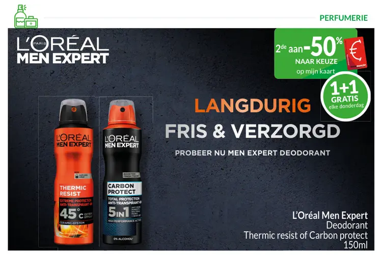 Promotie: Men Expert Deodorant
