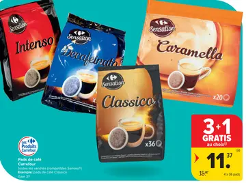 Offre: Pads de café