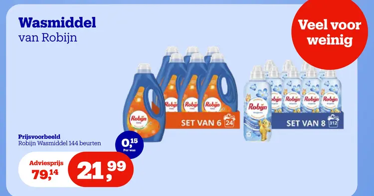 Promotie: Wasmiddel