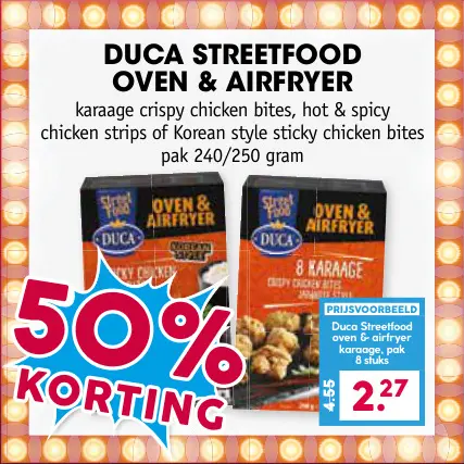 Aanbieding: Streetfood oven & airfryer