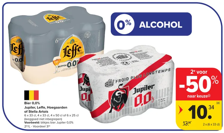 Promotie: Bier 0,0%