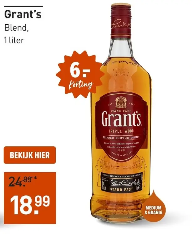 Aanbieding: Grant's