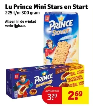 Aanbieding: Prince Mini Stars en Start