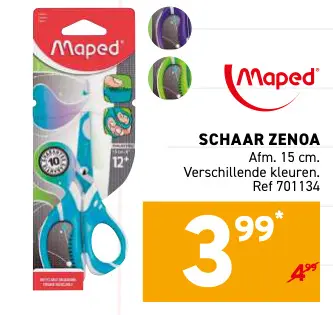 Promotie: Schaar zenoa