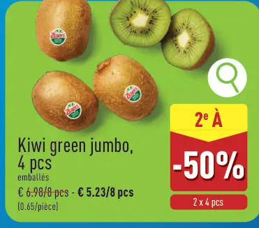 Offre: Kiwi green jumbo