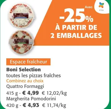 Offre: Quattro Formaggi Margherita Pomodorini