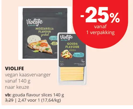 Promotie: Vegan kaasvervanger