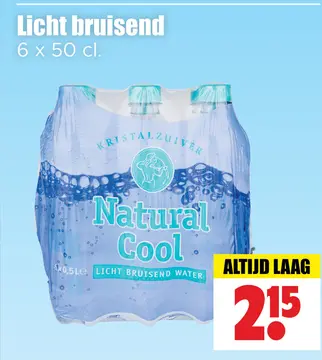 Aanbieding: Natural Cool Licht Bruisend Water