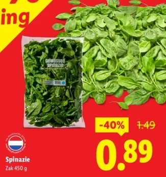 Aanbieding: Spinazie