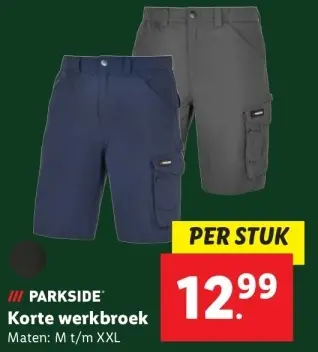 Aanbieding: Korte werkbroek