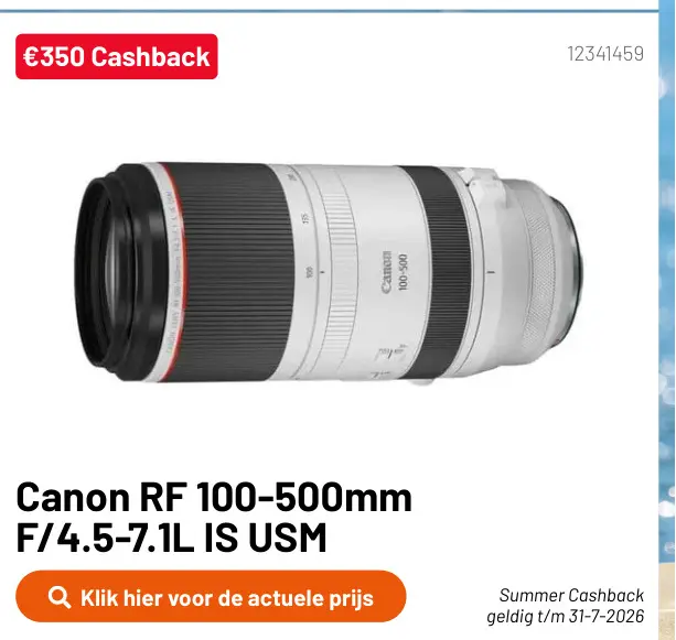Promotie: EOS 5D Mark IV body