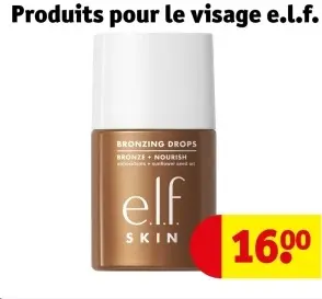 Offre: Produits pour le visage