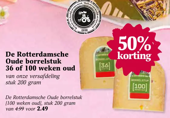 Aanbieding: De Rotterdamsche Oude borrelstuk
