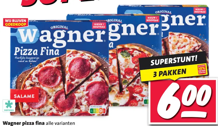 Aanbieding: Pizza Fina Salame