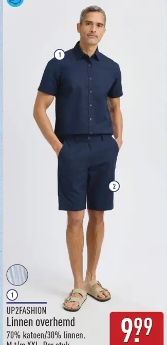 Aanbieding: Linnen overhemd