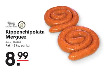 Aanbieding: Kippenchipolata Merguez