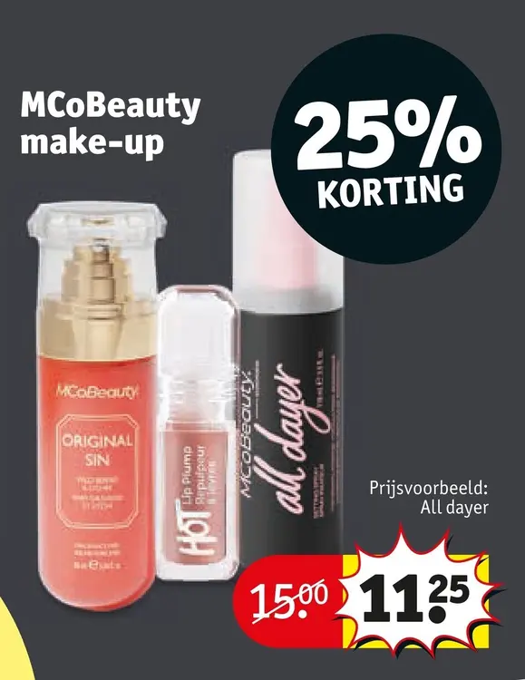 Aanbieding: MCoBeauty make-up