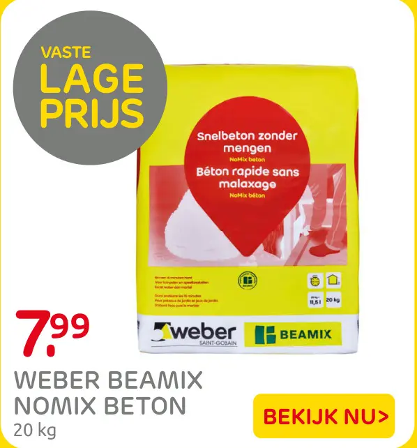 Aanbieding: Nomix beton