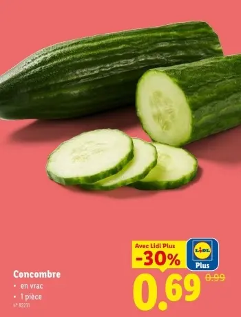 Offre: Concombre