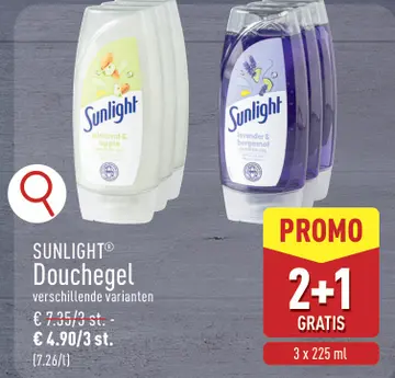 Aanbieding: SUNLIGHT Douchegel