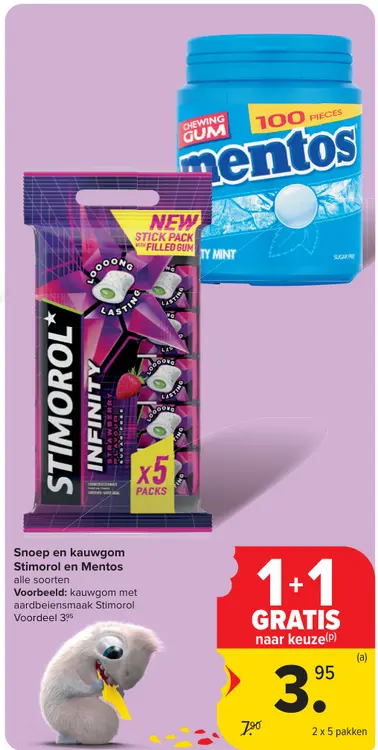 Promotie: Snoep en kauwgom