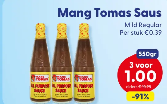 Aanbieding: Mang Tomas Saus