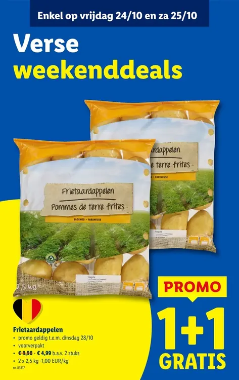 Aanbieding: Frietaardappelen