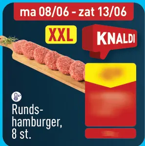 Promotie: Rundshamburger