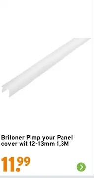 Aanbieding: Briloner Pimp your Panel cover wit