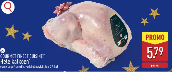 Promotie: Hele kalkoen