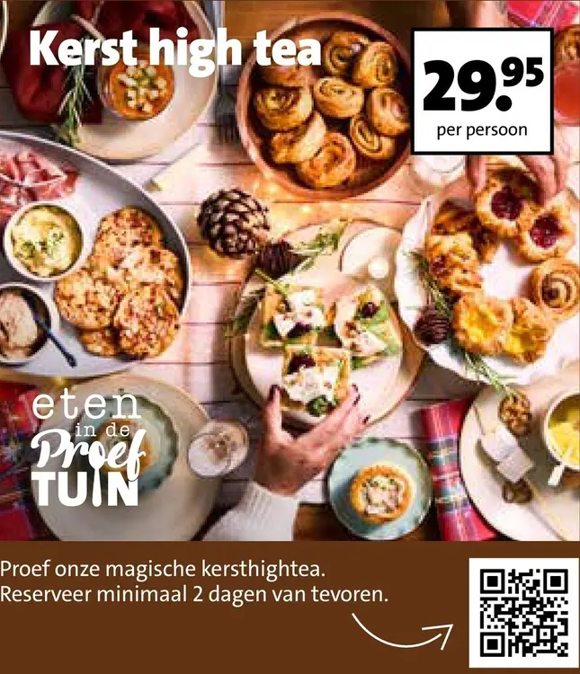 Aanbieding: Kerst high tea