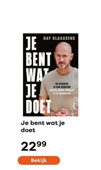 Aanbieding: Je bent wat je doet