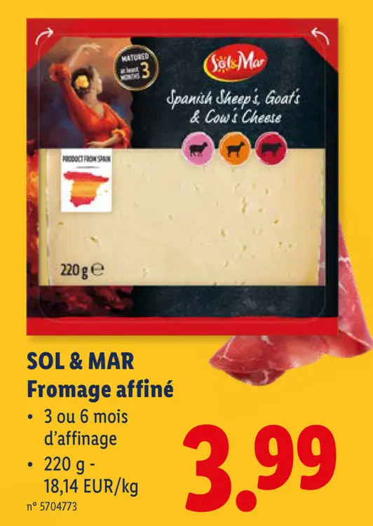 Offre: Fromage affiné