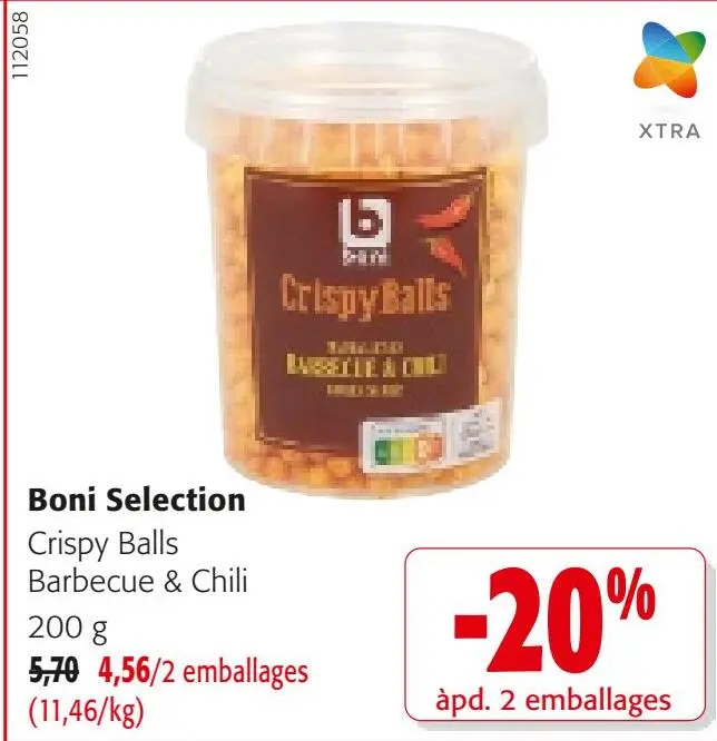 Offre: Crispy Balls Barbecue & Chili