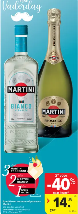 Promotie: Aperitieven Vermout of Prosecco