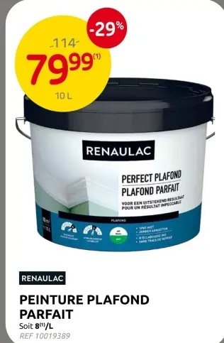 Offre: Peinture plafond parfait