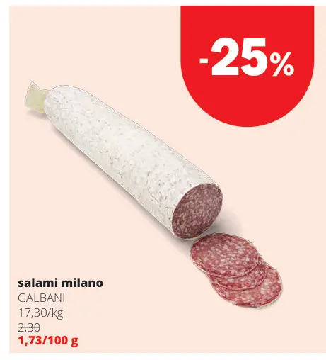 Offre: Salami milano