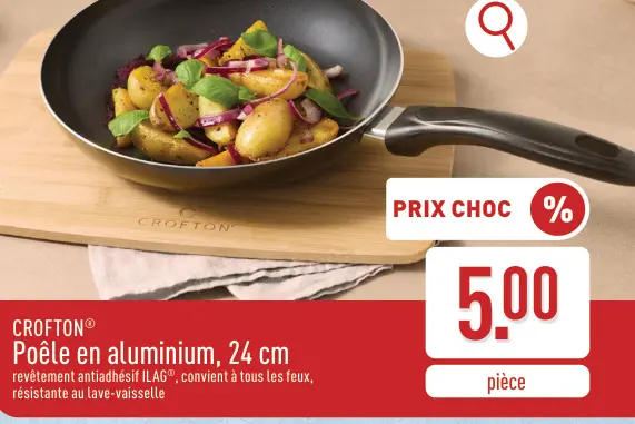 Offre: Poêle en aluminium, 24 cm