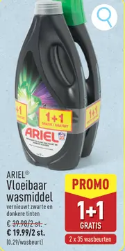 Aanbieding: ARIEL Vloeibaar wasmiddel