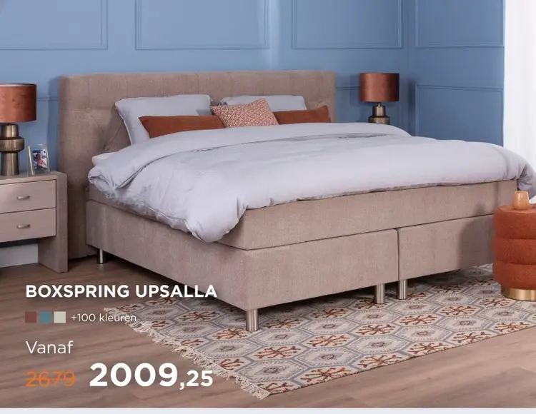 Aanbieding: Boxspring uppsalla