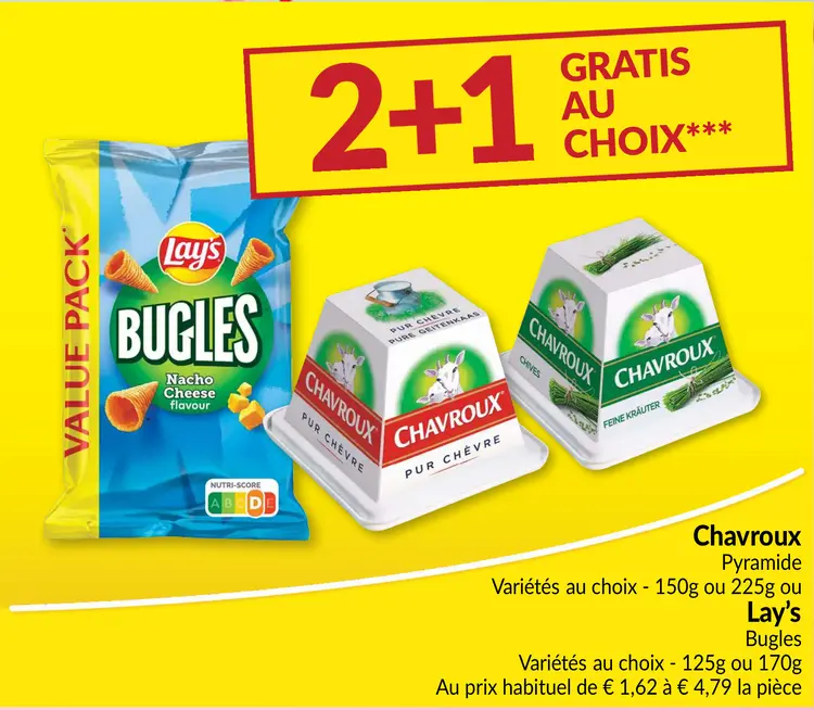 Offre: Pyramide ou Bugles