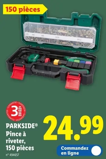 Offre: Pince à riveter